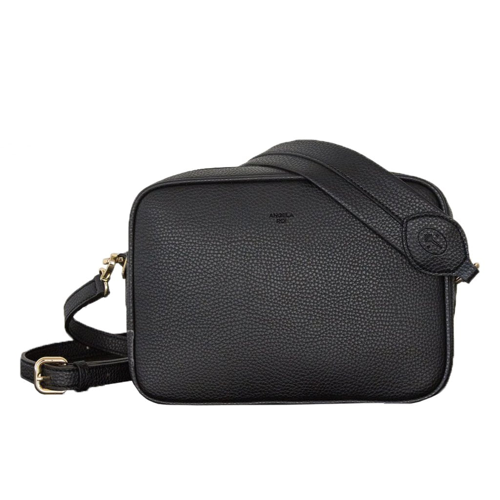 Grace Crossbody with Signet in Black