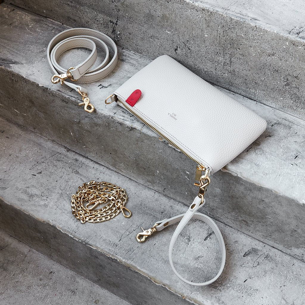 Zuri Multifunction Pouch with Signet in Cloud