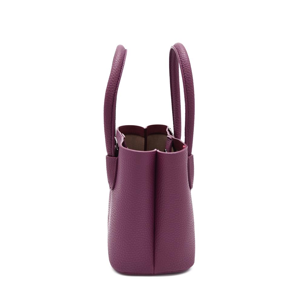 Cher Tote Micro with Signet in Purple