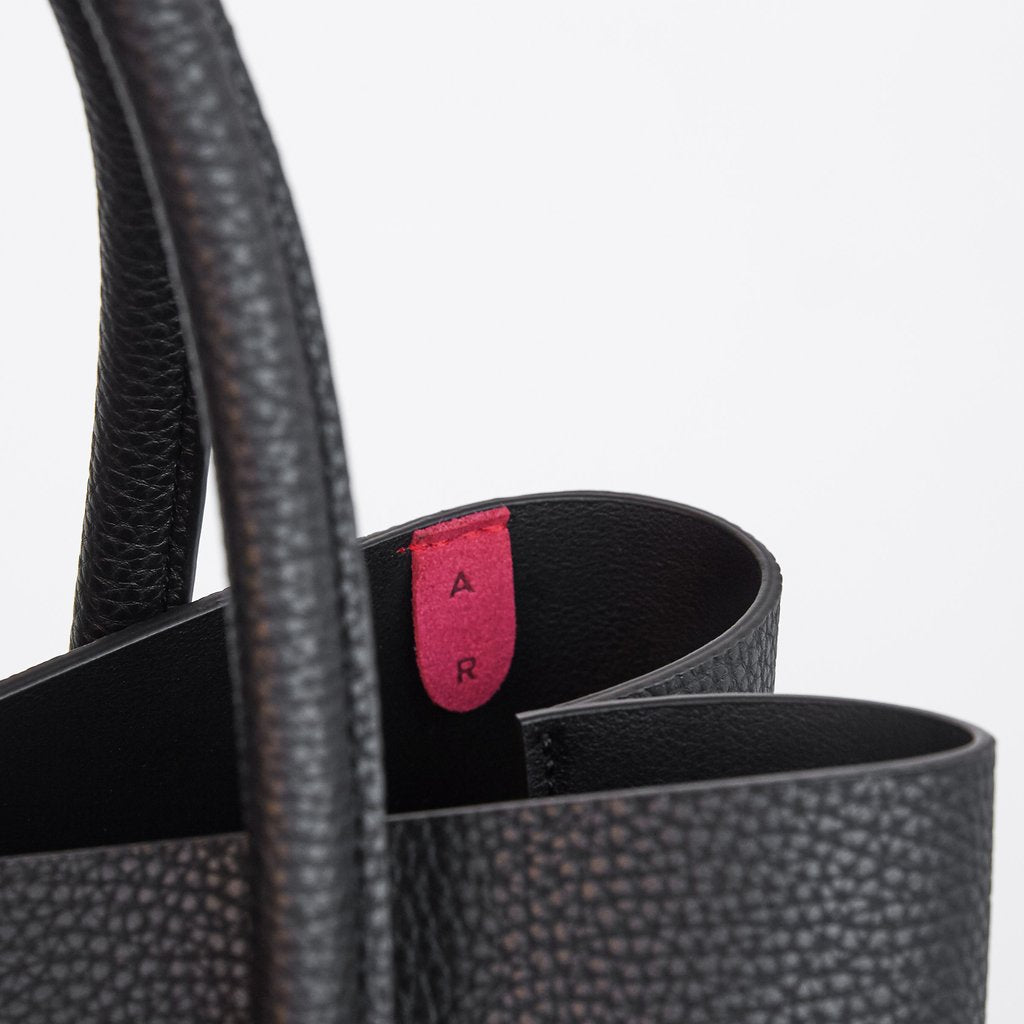 Cher Tote with Signet in Black