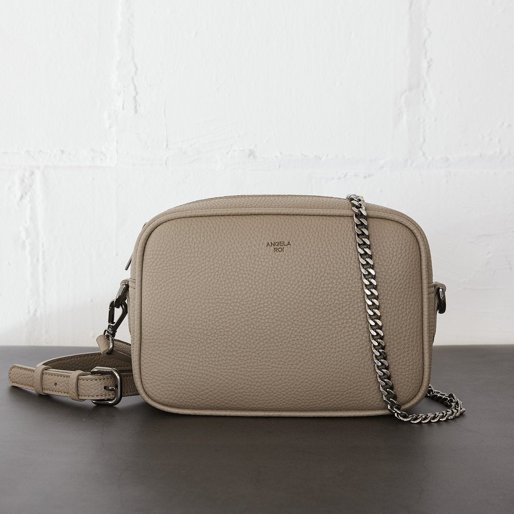 Grace Crossbody with Signet in Light Mud Grey – Shop Ethica