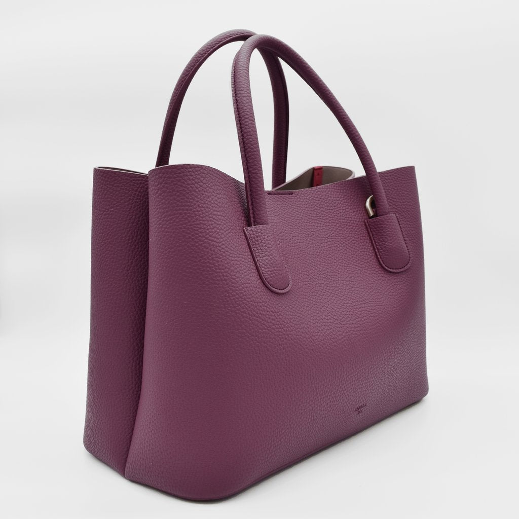 Cher Tote with Signet in Purple