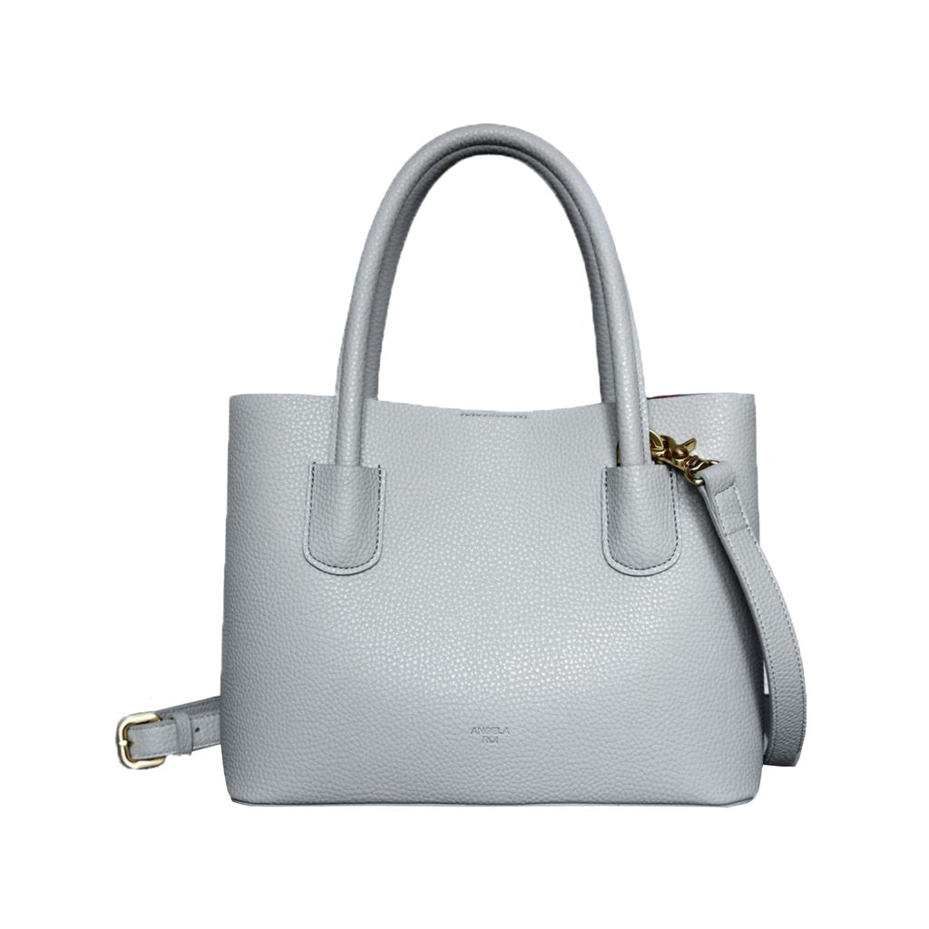 Cher Tote Mini with Signet in Light Grey