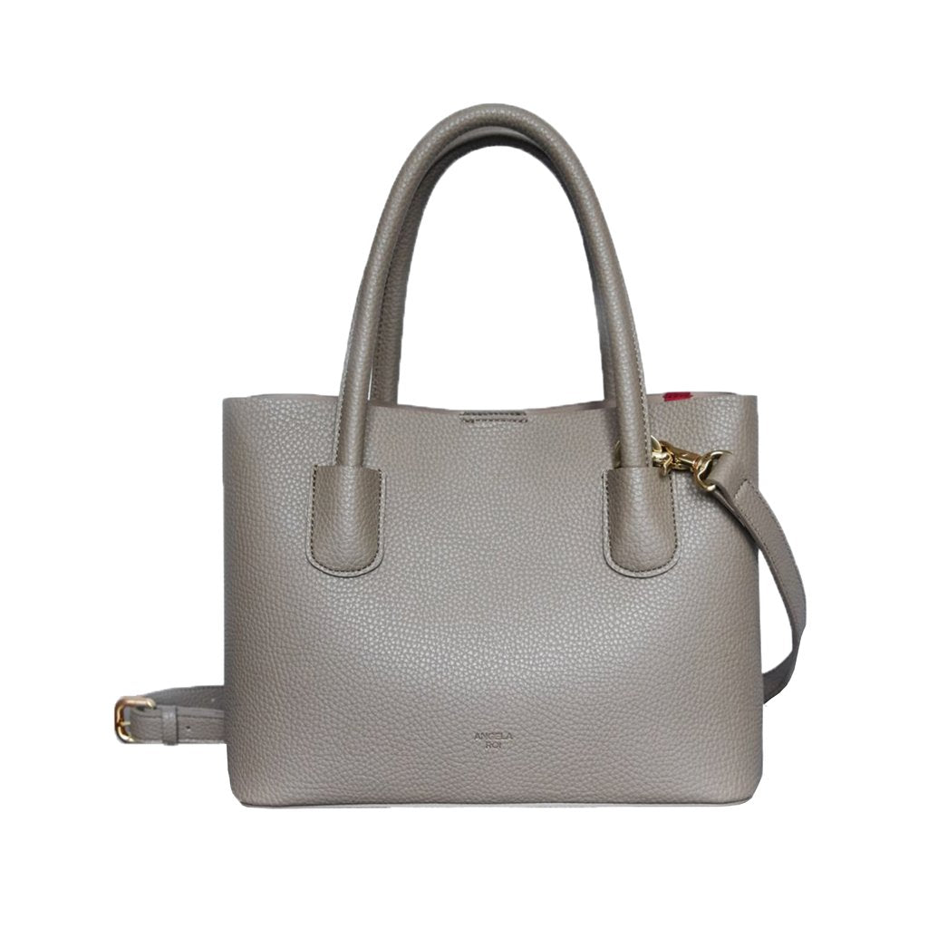 Cher Tote Mini with Signet in Light Mud Grey