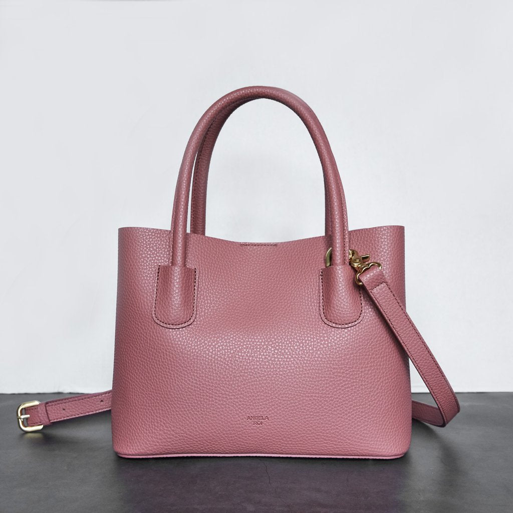 Cher Tote Mini with Signet in Nude Pink