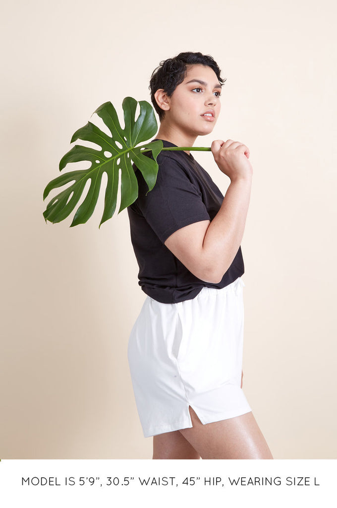 The High Waisted Sustainable Jogger Shorts - FINAL SALE