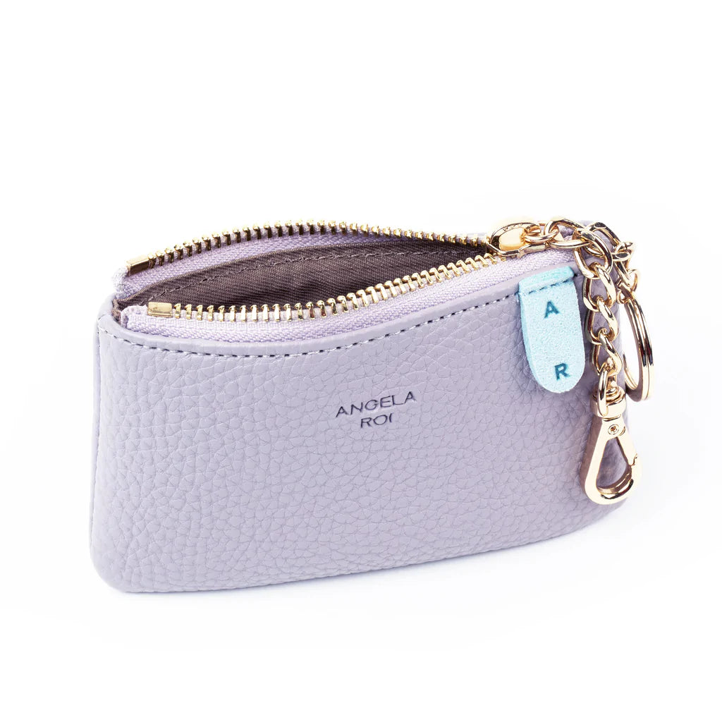 Zuri Card Pouch with Signet in Lavender