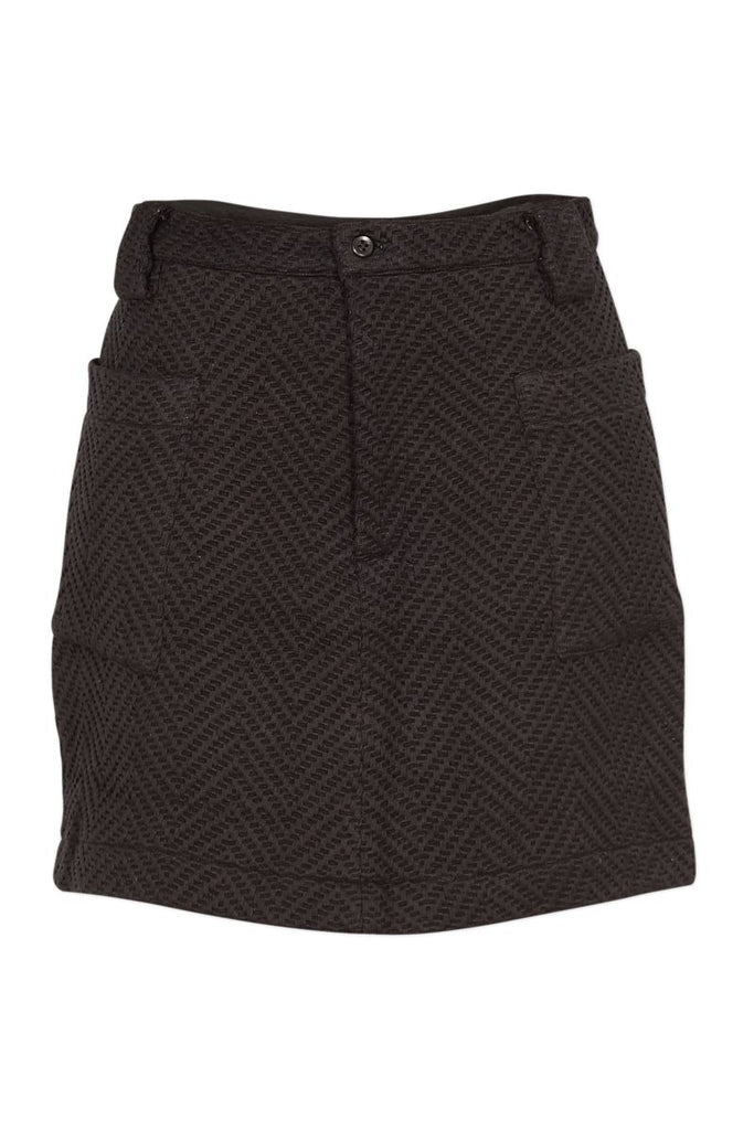 Wray Brown Cubist Skirt